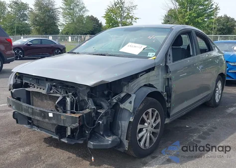 2021 Hyundai Accent Sel из США, поврежденный, VIN 3KPC24A65ME141886